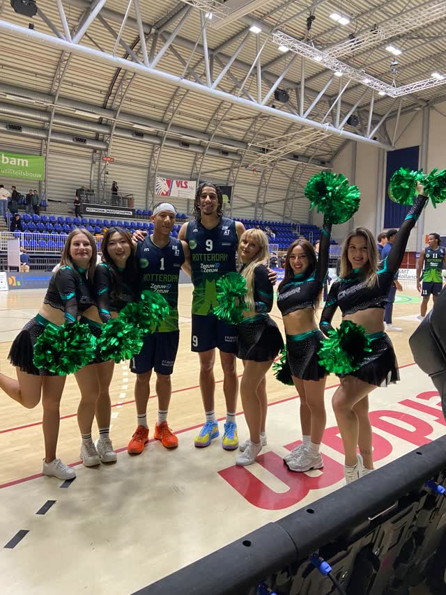 Flaming Forces at Rotterdam City Basketball